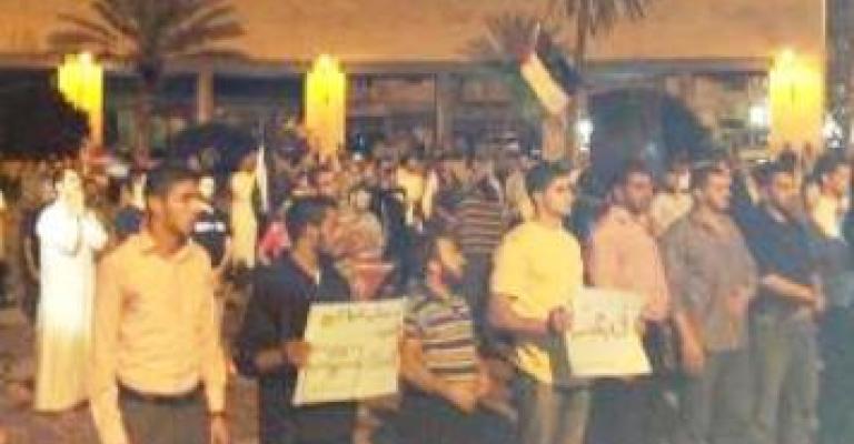 الحراك الشبابي الإسلامي في سهرة مع الفساد بساحة النخيل