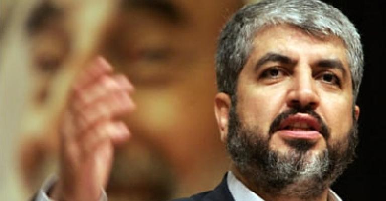 مشعل في تأبين غناجة يتوعد بالانتقام