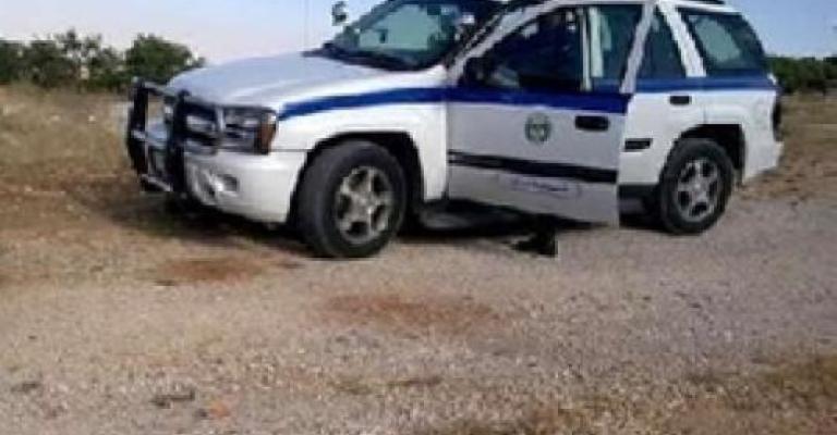 سائق يدهس شرطي 