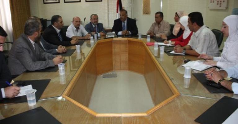 نقابة المهندسين والإسكان يستكملان الربط الالكتروني 