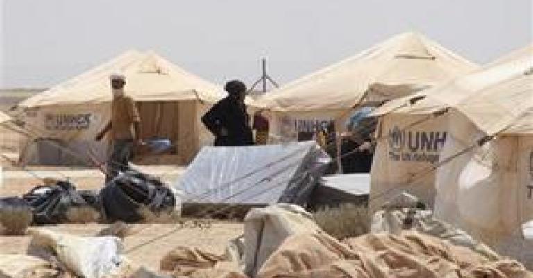 ربط مخيم الزعتري بالكهرباء الأحد