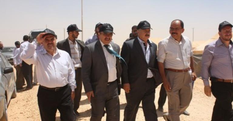 عبيدات: ضرورة نقل مخيم الزعتري لموقع آخر "صور"