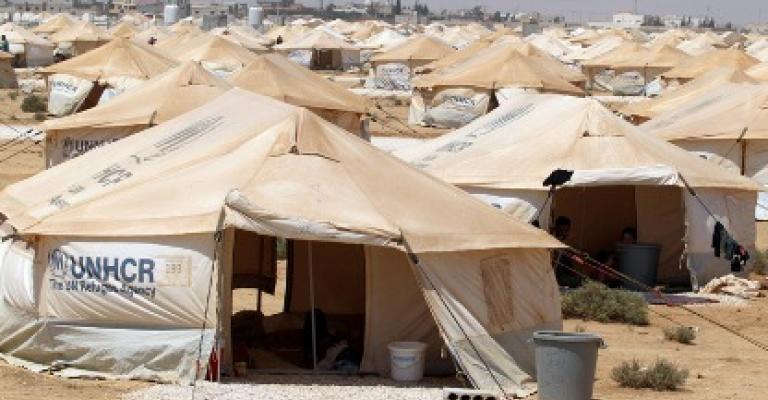 وفاة لاجئ سوري باحتراق خيمته في الزعتري وفاة لاجئ سوري باحتراق خيمته في الزعتري