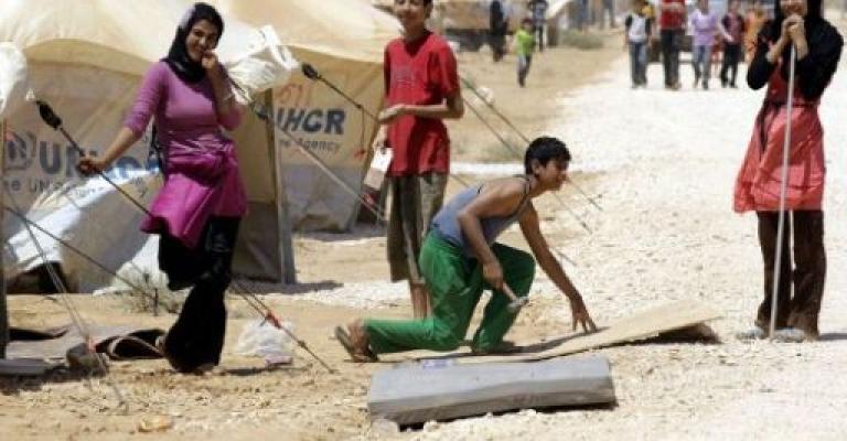 عدد اللاجئين في الزعتري يقترب من 39 الفاً 