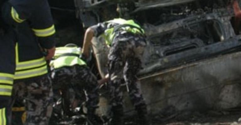 وفاة سيدة بحادث تدهور في صافوط