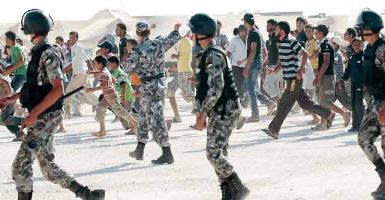 الدرك: لا إصابات بين قواتنا إثر شغب في الزعتري