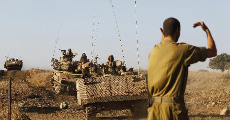 دبابات إسرائيلية تطلق النار باتجاه الأراضي السورية