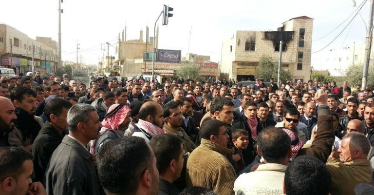 الكرك: نحنا الشعب الخط الأحمر