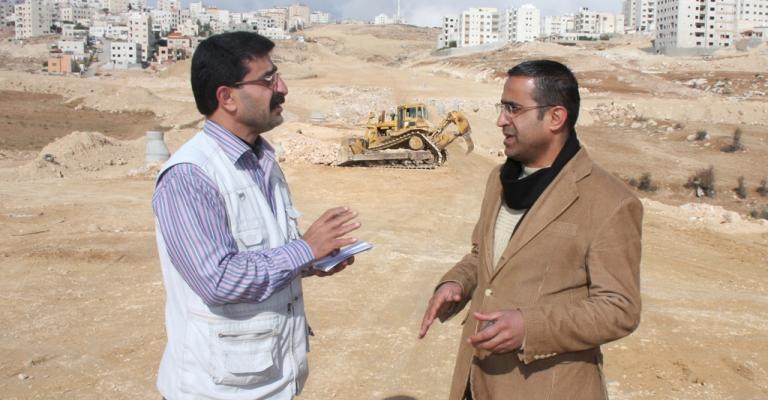  الأمانة تنجز 60% من فتوحات شارع الأمير طلال 