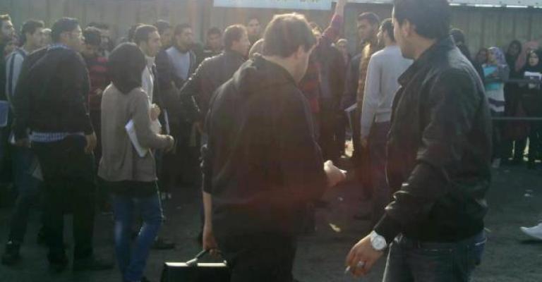 تعليق اعتصام طلبة الهاشمية أمام وزارة النقل