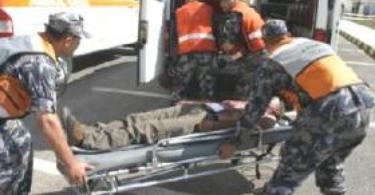 وفاة شخص اثر حادث تصادم في نزول المصدار 