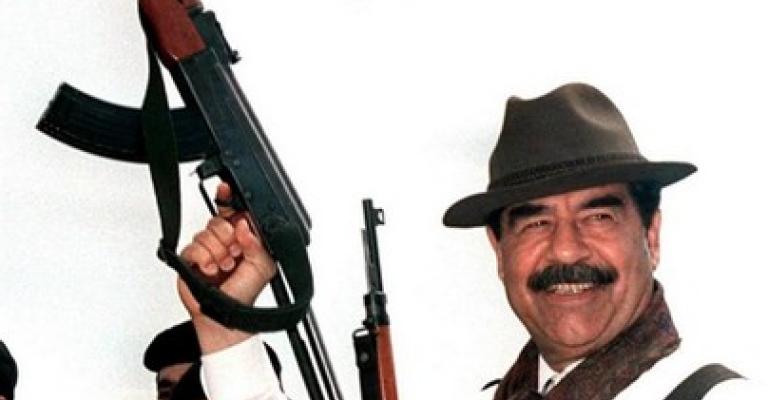صدام حسين من الشعارات الانتخابية إلى اسم قائمة وطنية