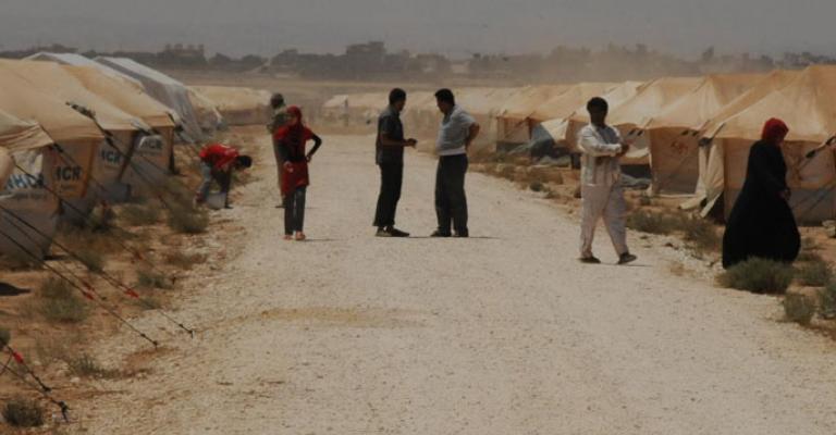 الدرك يفض أعمال شغب في الزعتري الدرك يفض أعمال شغب في الزعتري