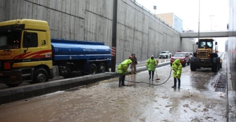 الأمانة: خطة لمعالجة أضرار المنخفض الجوي