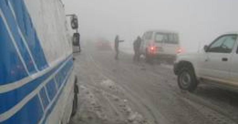 معان: إنقاذ 25 سائحا كوريا علقوا بسبب الثلوج والانجماد