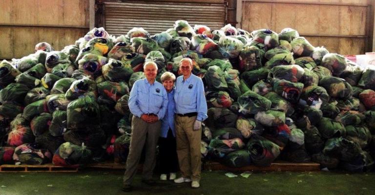 توزيع 20 الف معطف على اللاجئين السوريين 