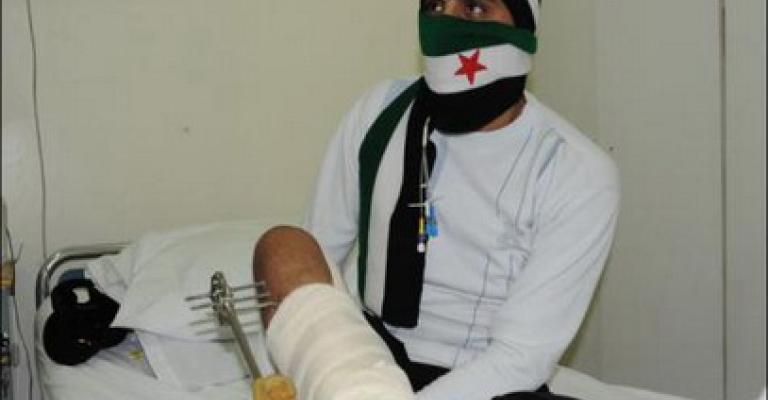 جرحى الثورة السورية في المفرق ضحايا نقص التمويل أم إهمال المشافي  !