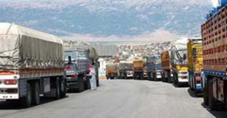 200 مليون دينار.. خسائر الشاحنات الأردنية بسبب توقف الخط السوري