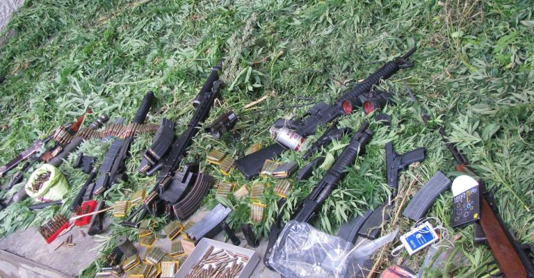 مداهمة مزرعة مارغوانا 