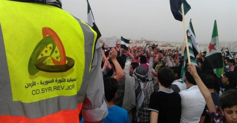 إحياء الذكرى الثانية للثورة السورية أمام السفارة