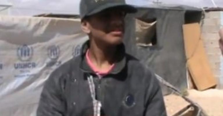 فيديو : أطفال الزعتري.. نعومة الأظفار وقساوة الحياة