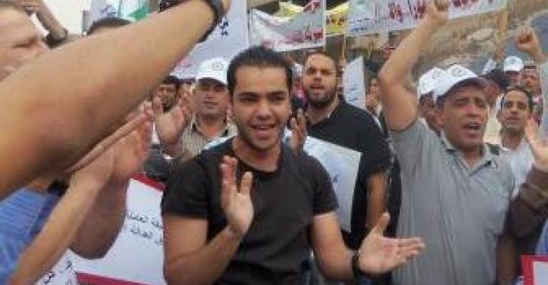 مسيرة الحسيني: هذا الأردن للعمّال