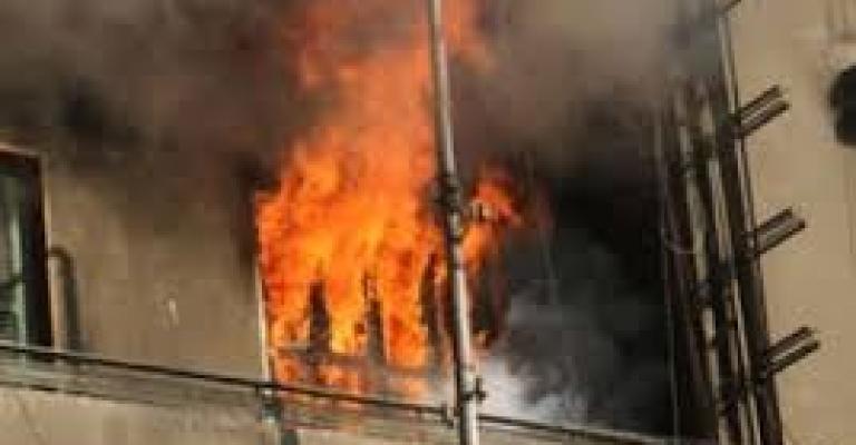 اخماد حريق في الزرقاء