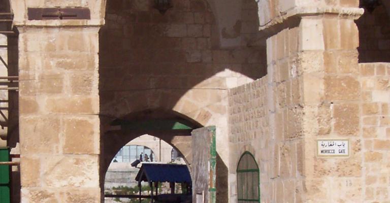 اغلاق باب المغاربة بوجه مستوطنين بعد تدخل أردني