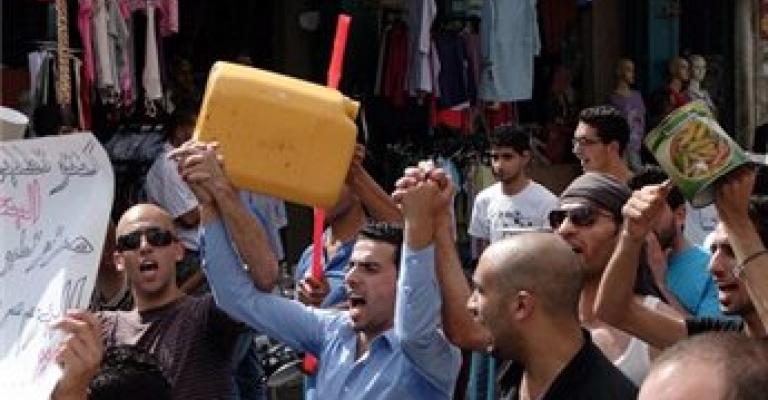 مظاهرات في نابلس وبيت لحم ضد غلاء الأسعار