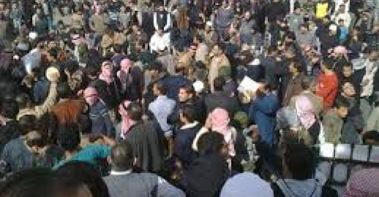 مسيرة للمطالبة بالإفراج عن معتقلي أحداث معان