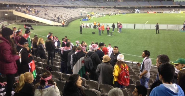 النشامي يخسرون مقابل استراليا