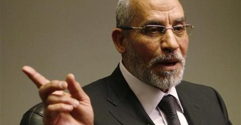 مرشد الإخوان بمصر يطالب بإعادة مرسي لمنصبه