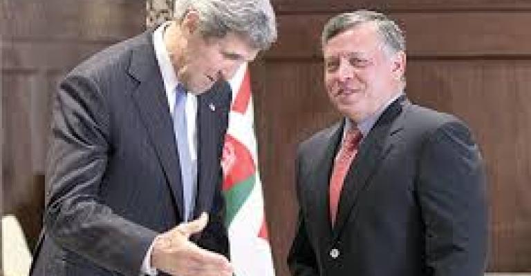 كيري يلتقي الملك عبد الله الثاني الأربعاء كيري يلتقي الملك عبد الله الثاني الأربعاء