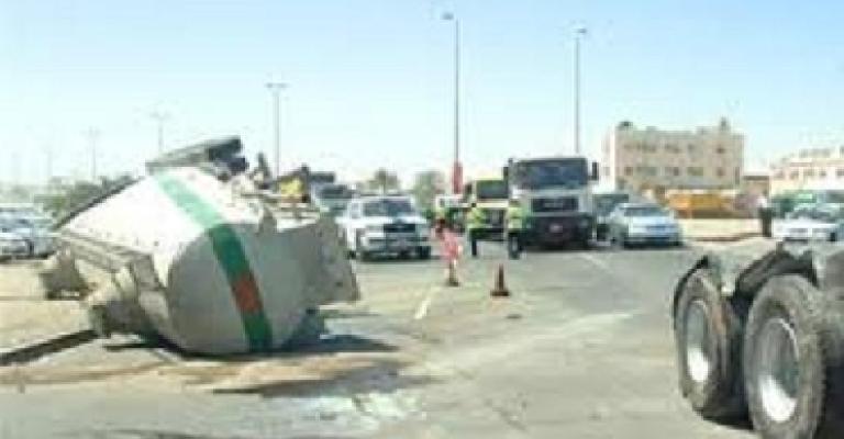 العقبة: وفاة سائق صهريج مشتقات نفطية بعد تدهوره