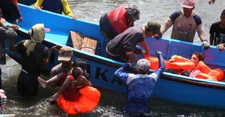 نجاة أردني في حادث غرق القارب بأندونيسيا