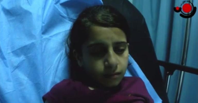 إصابة سارة الحراسيس بانهيار عصبي إثر اعتقال والدها أمامها- فيديو