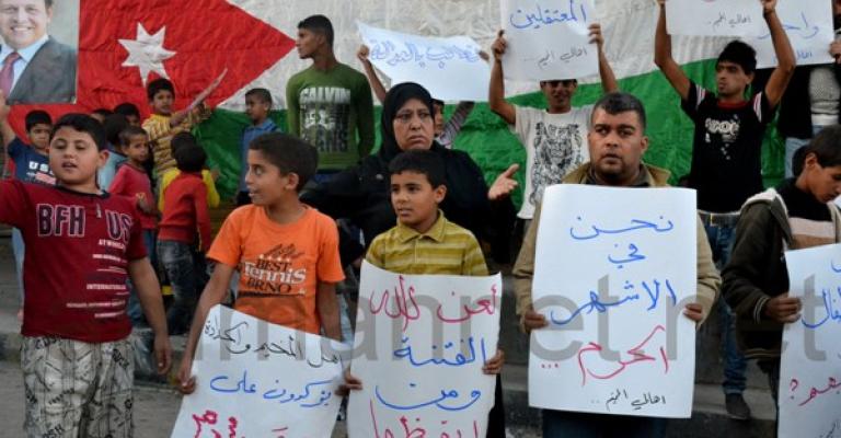 مخيم غزة: وقفة للمطالبة بالإفراج عن الموقوفين- صور