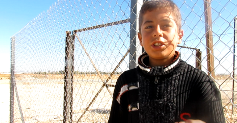 "طفل العربة"... في الزعتري - فيديو