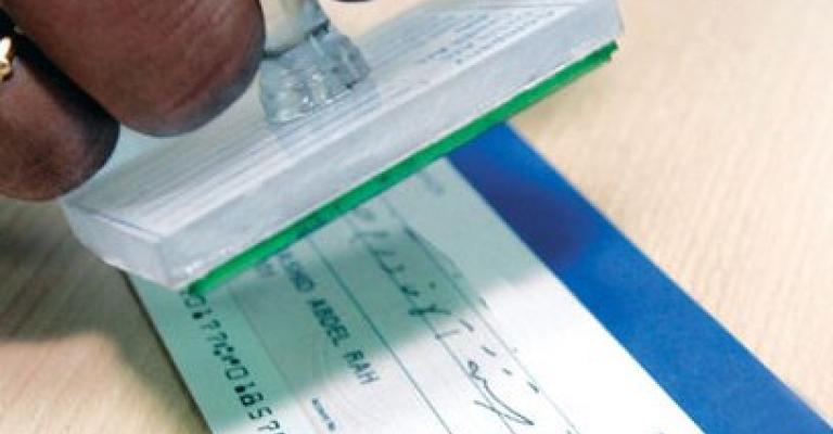 60 ألف شيك مرتجع خلال آذار الماضي