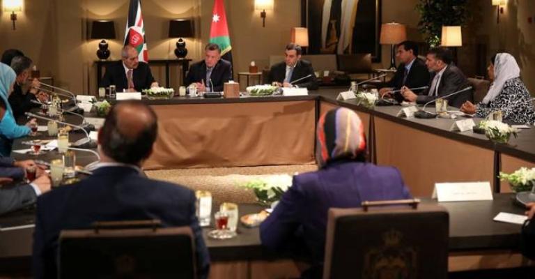 الملك: مطلعون على تفاصيل مفاوضات السلام الملك: مطلعون على تفاصيل مفاوضات السلام