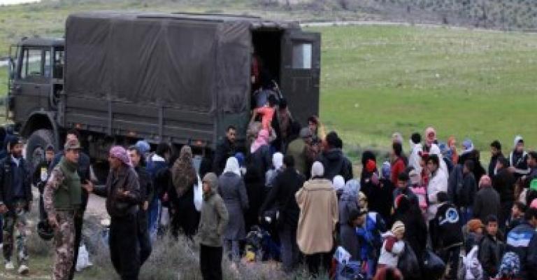 استقبال 590 لاجئا سوريا خلال 72 ساعة استقبال 590 لاجئا سوريا خلال 72 ساعة