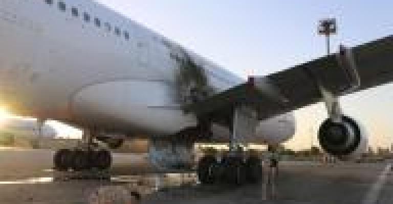 ميليشيا ليبية تقصف مبنى مطار طرابلس 