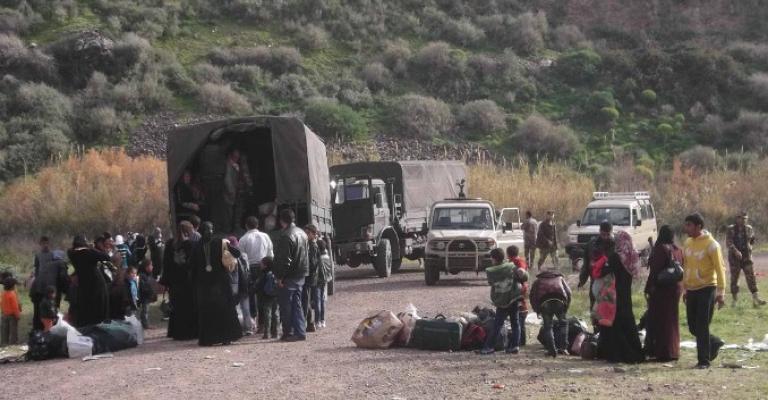 دخول 452 لاجئا سوريا لأراضي المملكة