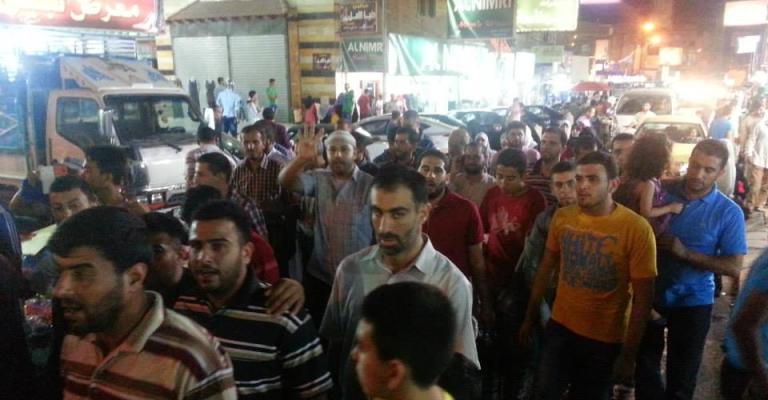 اربد: مسيرة تكبيرات ليلة العيد