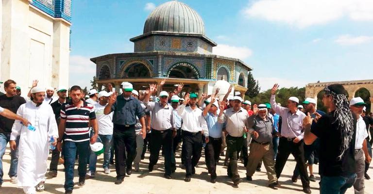 دفع إسرائيلي بتشريع يحظر جمعيات"المرابطين" دفاعا عن الاقصى