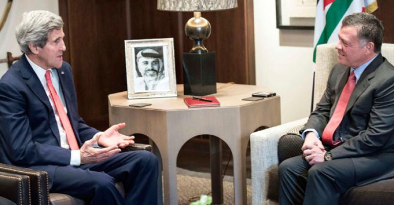 الملك يلتقي كيري ونتنياهو الليلة