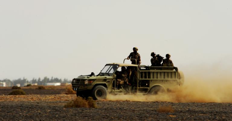 الأردن يطلب من العراق زيادة قواته في طريبيل الحدودية