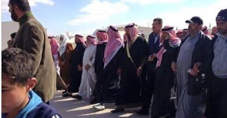 تظاهرة في مخيم الزعتري تنديدا بقتل الكساسبة