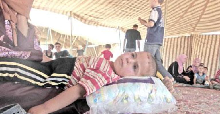 انخفاض معدلات انتشار الأمراض السارية في مخيمات اللجوء