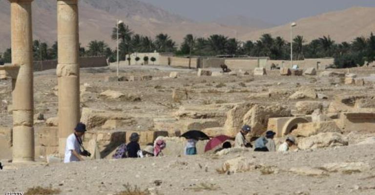 مقاتلو "داعش" يدخلون المنطقة الأثرية في تدمر